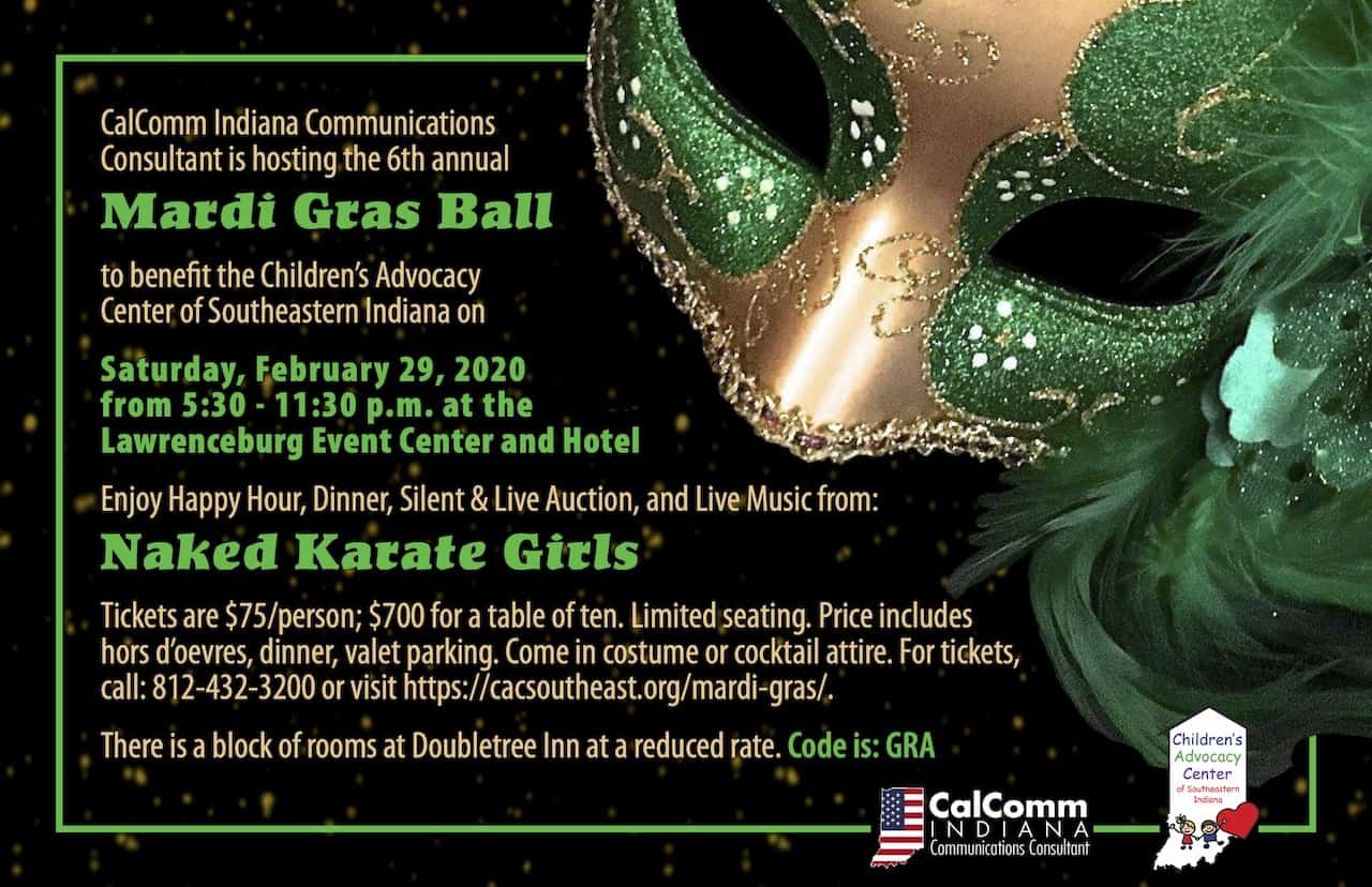 Mardi Gras Invitation